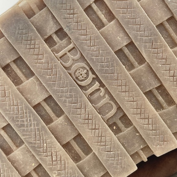 Mens Born Brown Leather Lace Up Ankle Boots Moc Toe Casual Comfortable - Picture 12 of 15